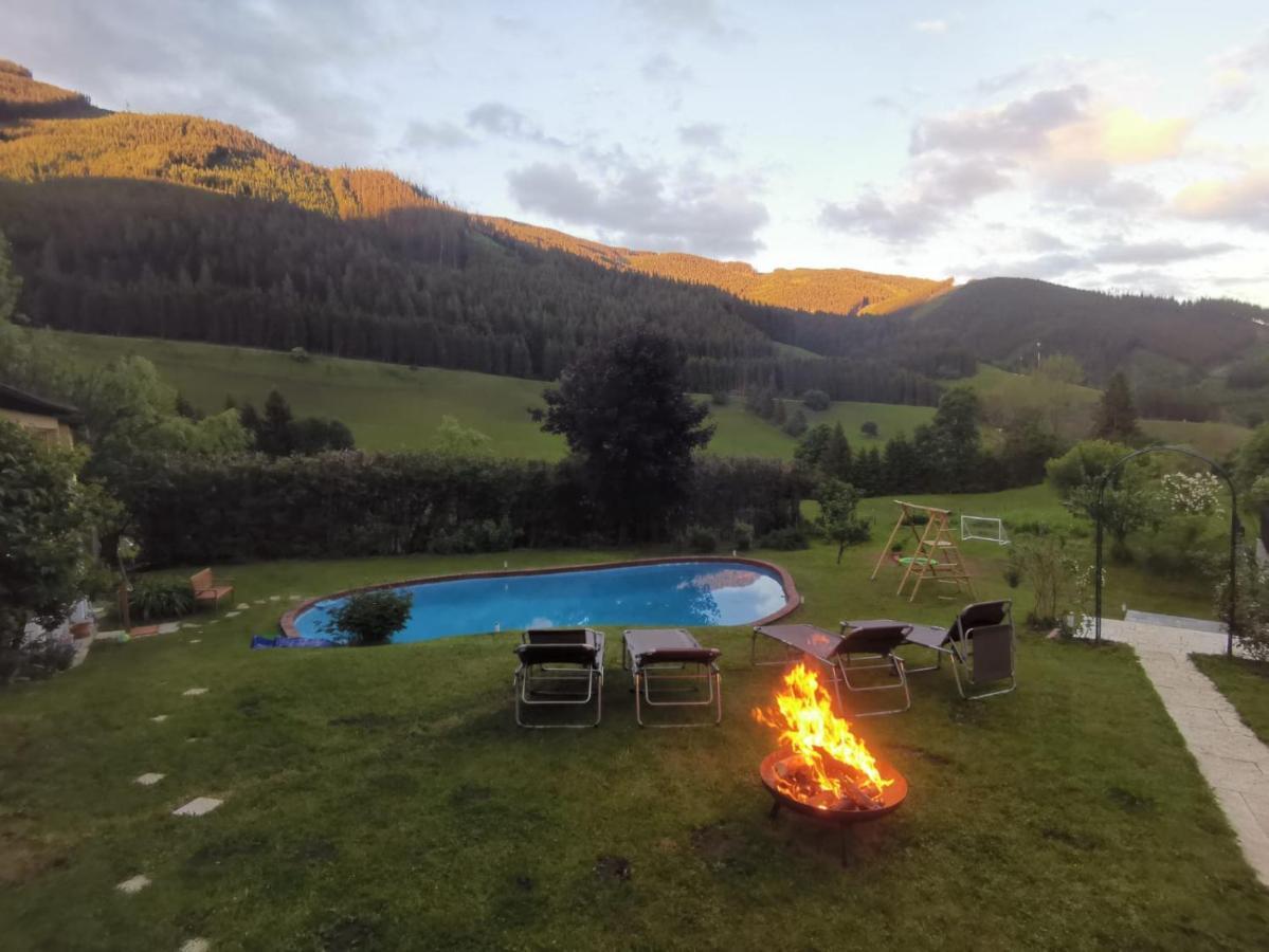Pool, Pokale, Sauna, Billard, Kirche U. Viel Natur Vordernberg Eksteriør billede