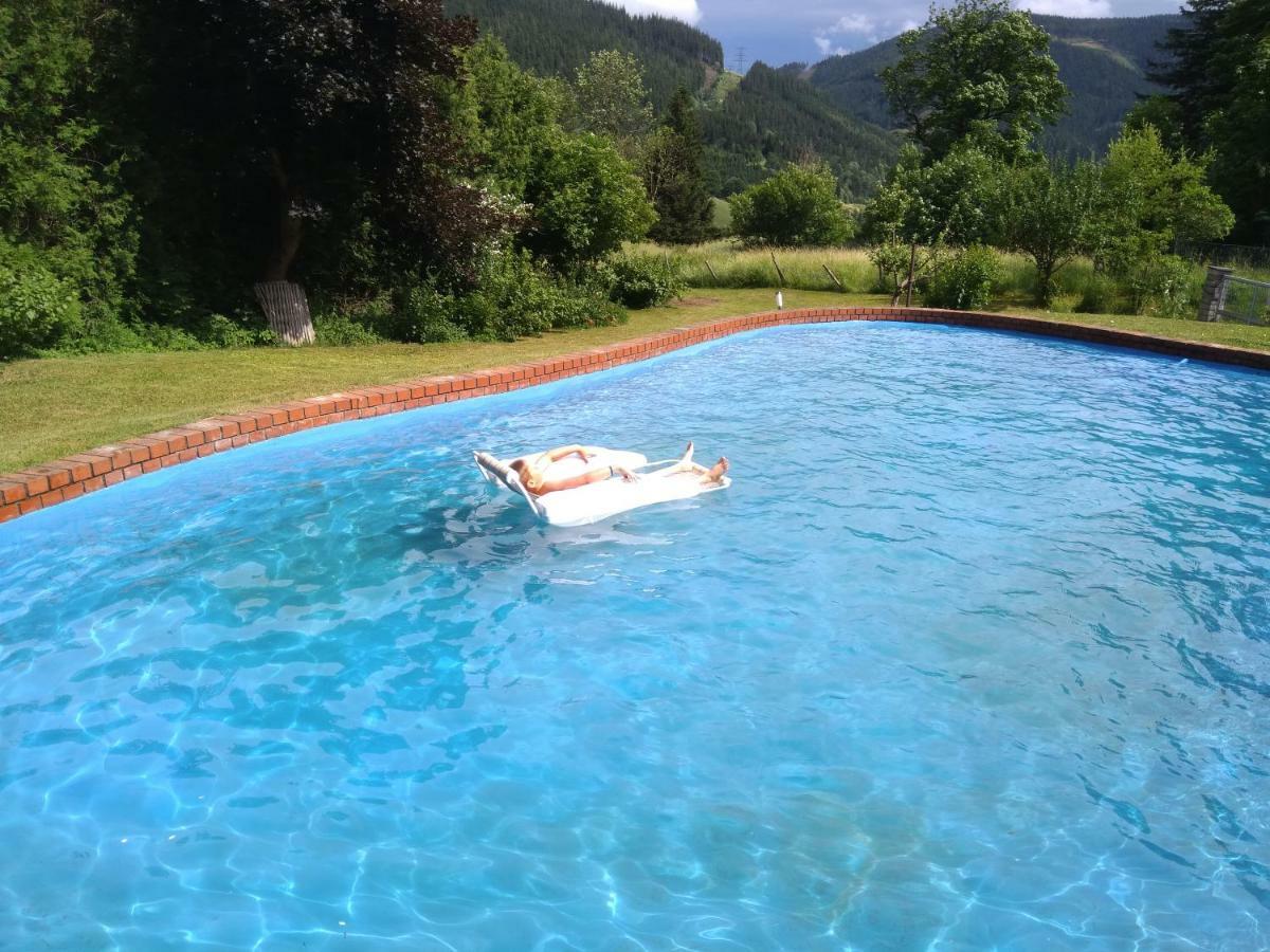 Pool, Pokale, Sauna, Billard, Kirche U. Viel Natur Vordernberg Eksteriør billede